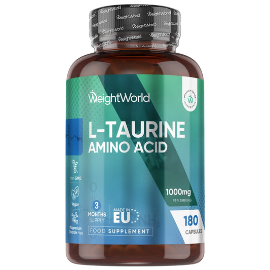 weightworld-pt-l-taurine-1000mg-180capsules-front