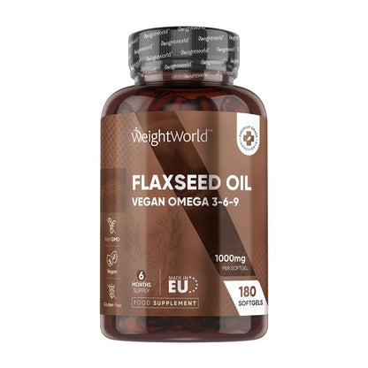 weightworld-uk-flaxseed-oil-1000mg-softgels